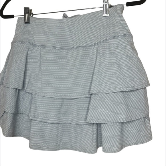 Athleta Ruffle Tennis Golf Skirt Swagger Skort size S /T - Picture 3 of 6